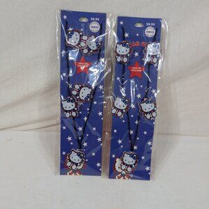 Hello Kitty Light Up Necklace x2